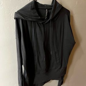 Black Athleta mission hoodie